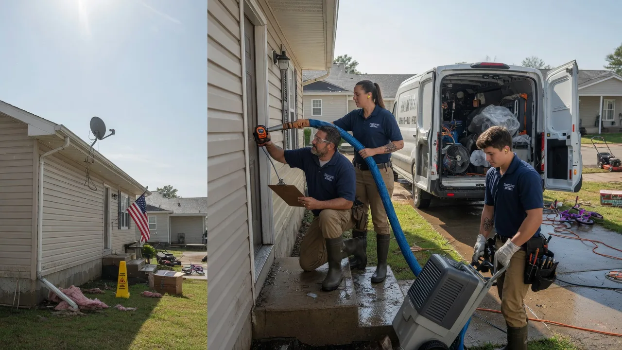 Ceiling Water Damage Restoration in Mcmillan, MI near me